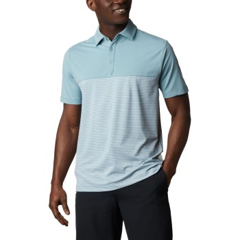 Pánské Polo Columbia Omni-Wick Stacked Blankyt DAGKOS087